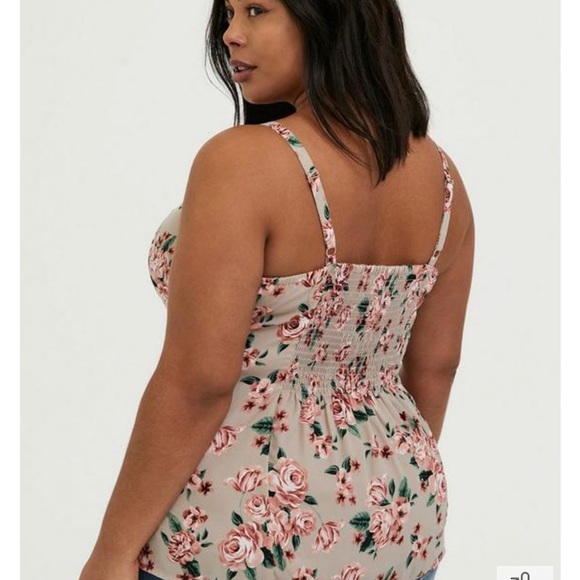 Torrid floral cami sz 3 - Picture 3 of 3
